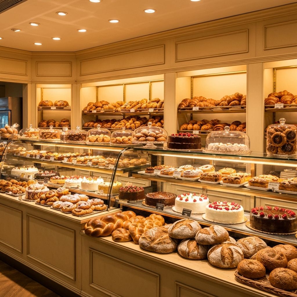 Bella's Bakery website example